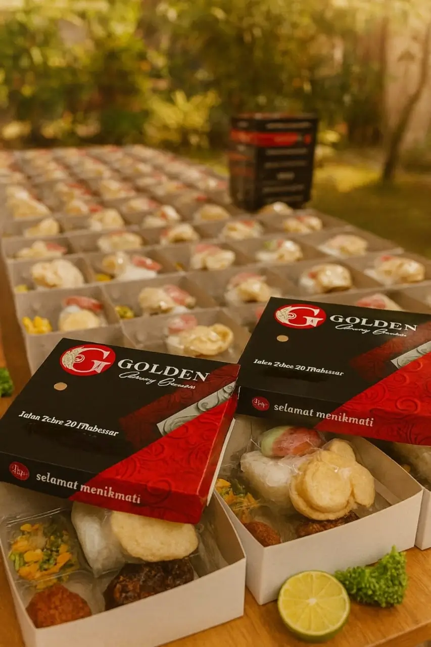 paket catering nasi box makassar - golden catering makassar (1)